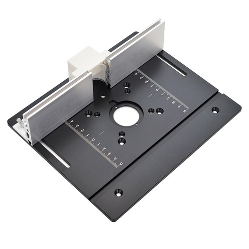 Aluminum alloy tenon inverter angle chamfering edge machine woodworking tool carving machine multi-functional lifting workbench
