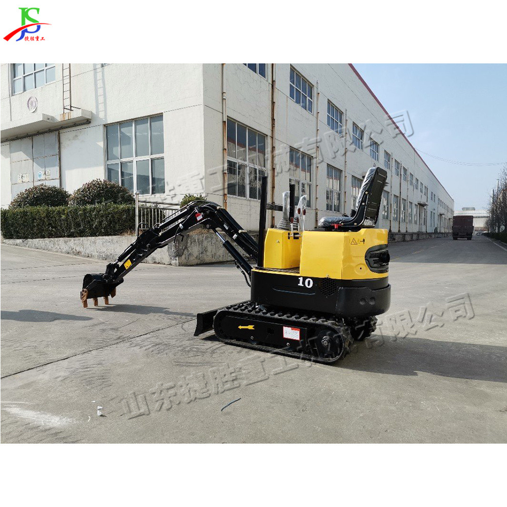 Excavadora hidráulica totalmente automática excavadora pequeña para jardín municipal trituradora de pavimento de cemento de conducción