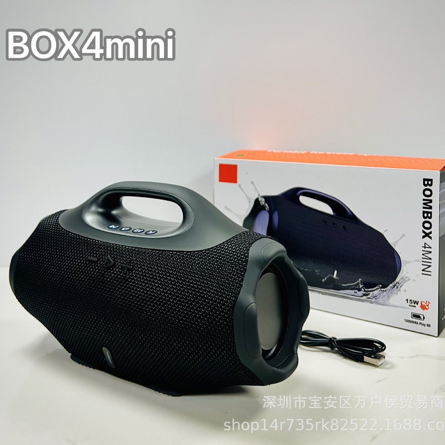 Bombox4Mini Music War God 4Th Generation Mini Wireless Bluetooth Speaker Outdoor Portable Subwoofer Speaker
