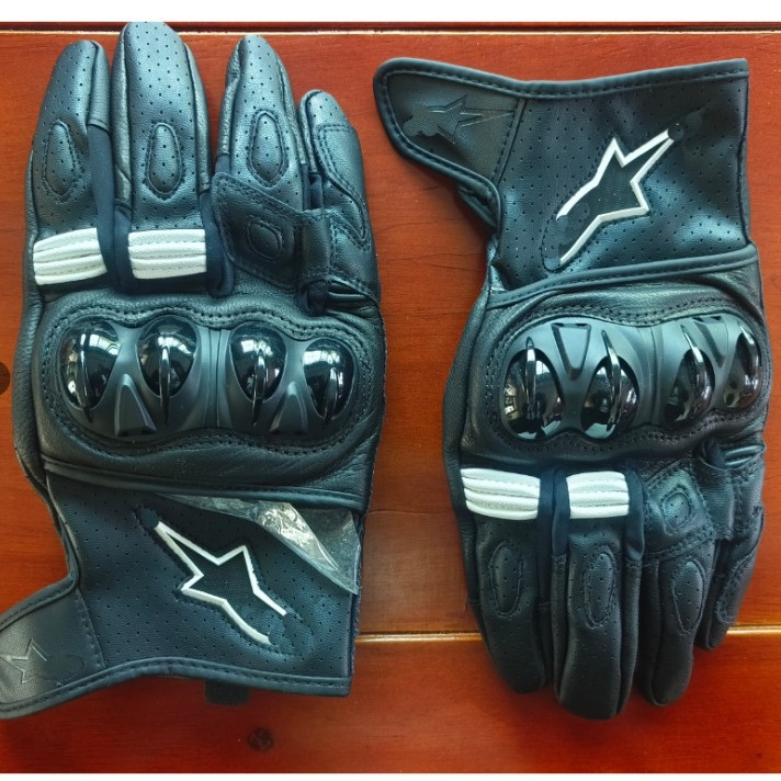 Nuevos guantes de motocicletas guantes de carreras de cuero guantes de motocicletas guantes de carreras de cuero