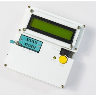 Transistor Tester Kit Multi-use Measuring Resistance Capacitance Triode Measuring Inductance Capacitance ESR Meter DIY Kit