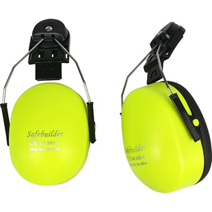 SafeBuilder industrial anti-noise 30dB super sound insulation industrial earmuff safety helmet site with Tang Yan