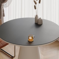 純色の革の円卓のマットの丸いテーブルのマットの小さいお茶のマットの丸いテーブルクロスの防水は油を防ぎます。