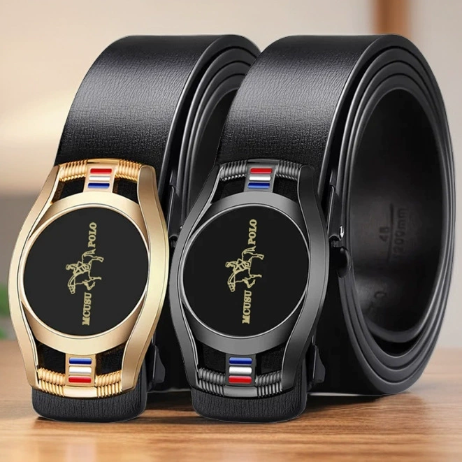 Пол ремень новый повседневный ремень мужской беззубый автоматическая пряжка