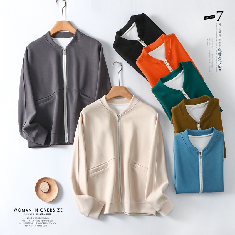 Pearl Cotton Short All-match Baseball Suit Jacket Women's Spring and Autumn 2023 New Casual Little Jacket Top Women