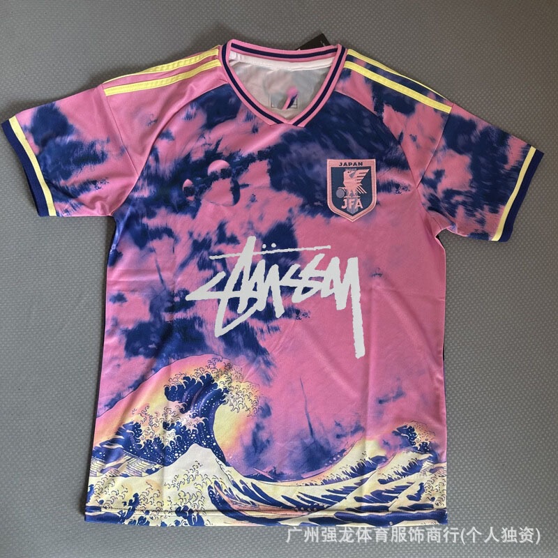 Stussy斯图西球衣弗拉门戈国米意大利纪念版葡萄牙日本短袖足球服|undefined