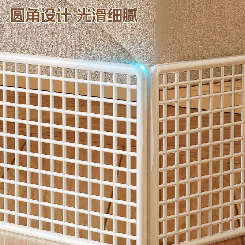 床底沙发挡板金属网格片防猫狗围栏封床底缝隙网格板窗台防掉隔板|undefined