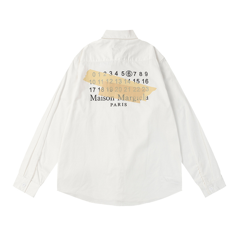 Maison Margiela Logo Shirt White