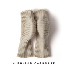 100% cashmere knee pads for men and women in winter thickened and warm pure cashmere knee pads for old cold leg joint covers for cycling