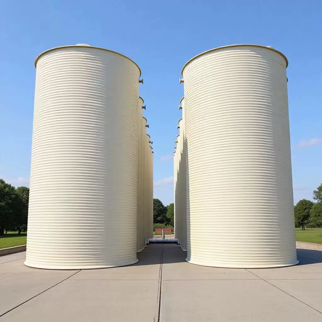 盐酸PPH 缠绕储罐 聚丙烯草酸贮藏桶 化工废酸处理30吨带搅拌装置