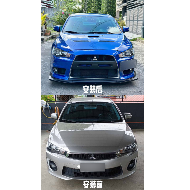 Front Bumper Body Kit for Mitsubishi Lancer EVO E10 - PP Material