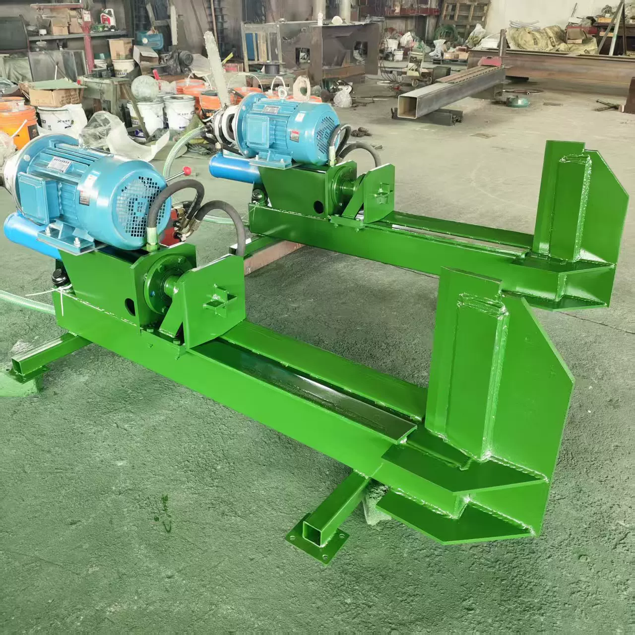 家用220v大马力杨木圆木劈柴机木墩树根农用取暖木条果木花柴机