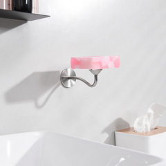 Cross-border nail-free stainless steel soap rack Wall-mounted punch-free soap rack Bathroom bathroom magnetic soap rack