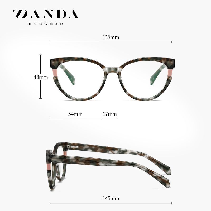 Las nuevas gafas anti-luz azul F22106 placa retro multicolor pin pin espejo plano se puede equipar con marco óptico de miopía