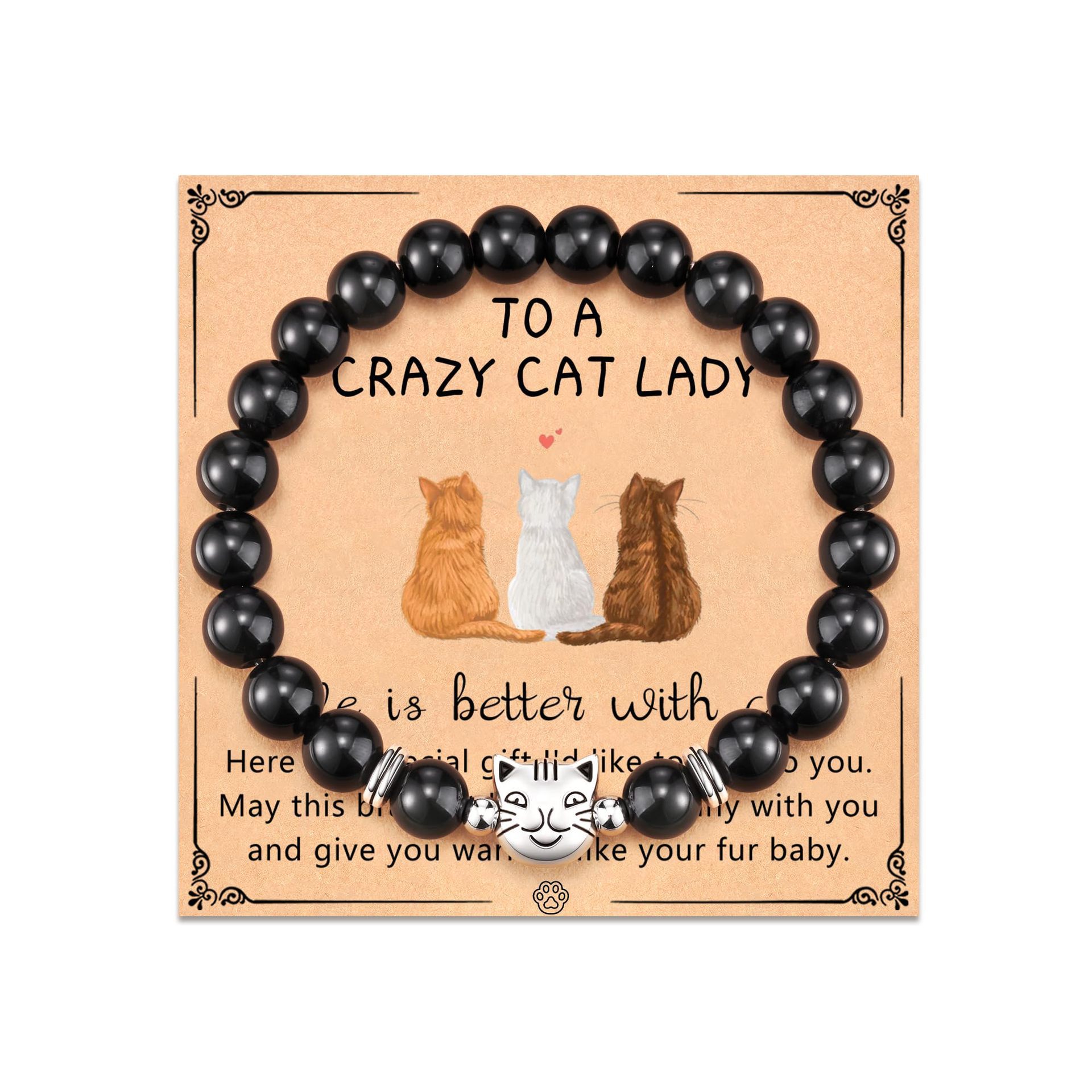 Simple Style Cat Alloy Stone Unisex Bracelets display picture 3