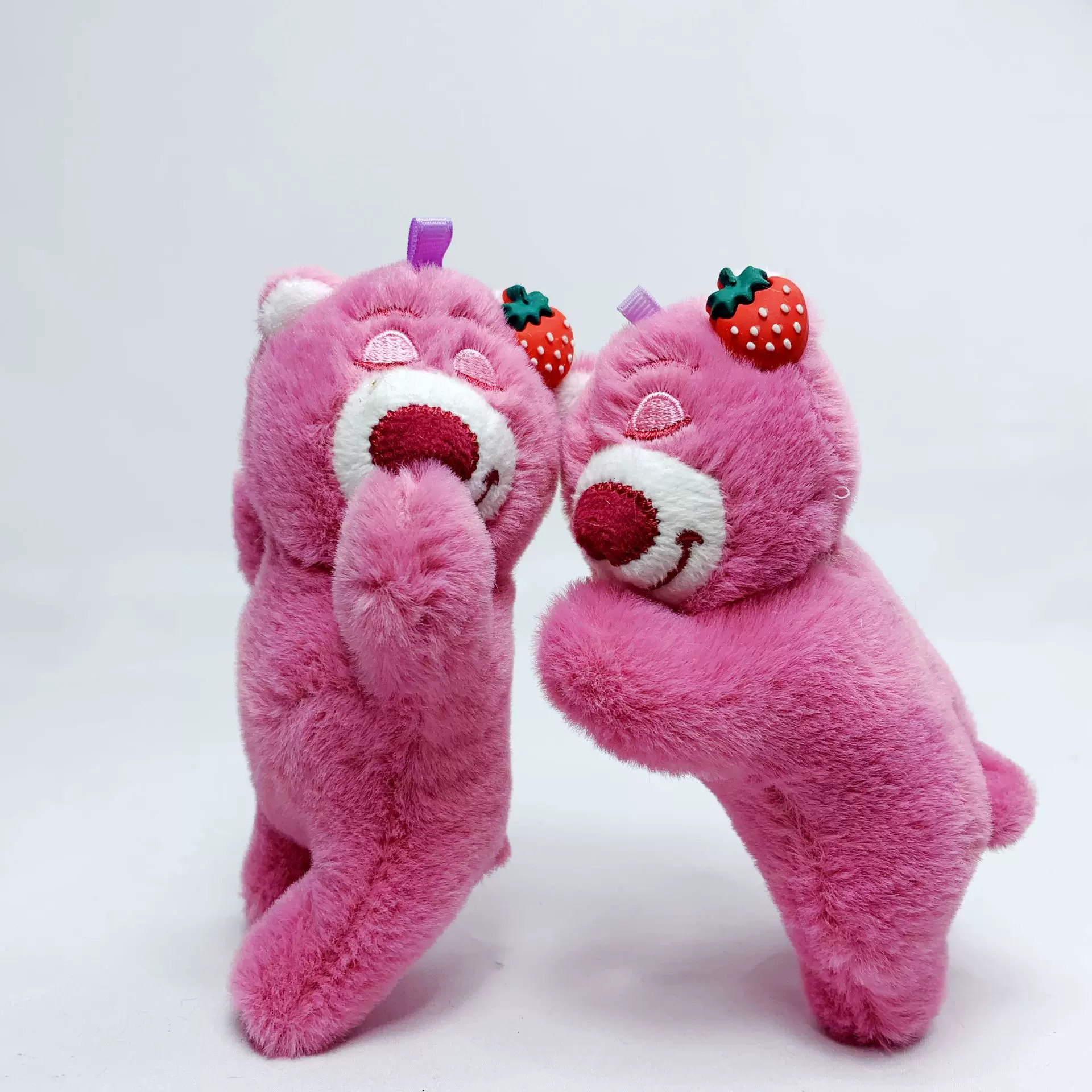 卡通公仔毛绒小熊布艺ins服装饰品配件箱包玩偶挂件跨境热销萌趣