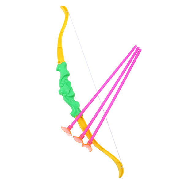 big plastic bow and arrows