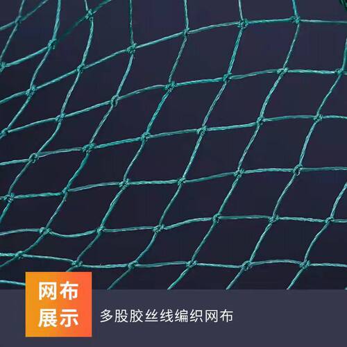 Simple elastic mesh net pouch flat mouth buckle fastener fish net simple fish net fishing gear 4-ply elastic line mouth fish protector
