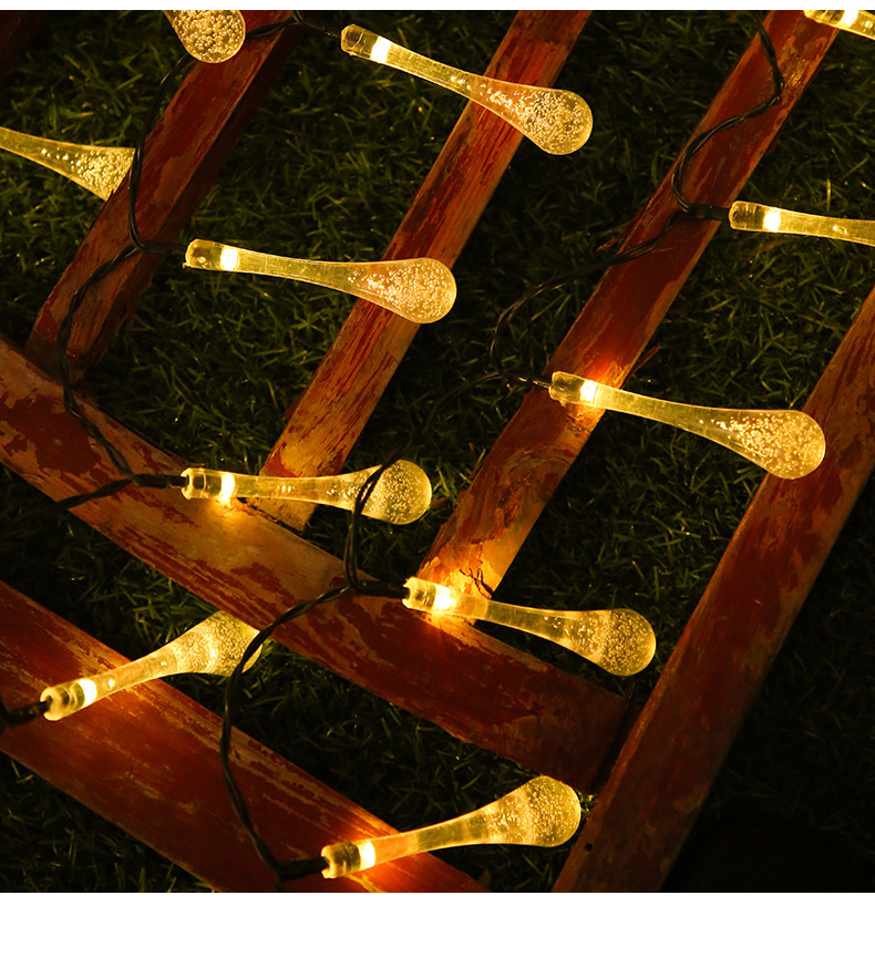 Birthday Romantic Bulb Pvc Outdoor String Lights display picture 1
