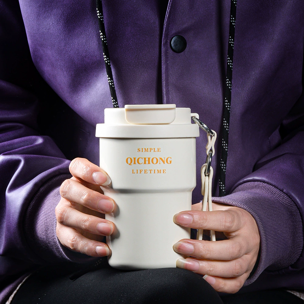 Новый двойной напиток кофе чашка 316 из нержавеющей стали термочашка