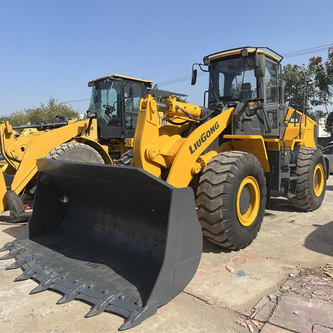 Exportación alemana de segunda mano LiuGong862H 856H 856 cargador noventa por ciento de buena calidad prueba de sitio