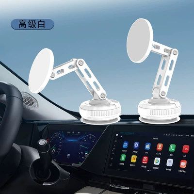 Glass Tile Refrigerator Desktop – Car phone holder - metal-360-upgraded-glue-vacuum-suction-cup-silver