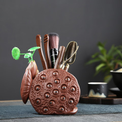 圍爐煮茶配件喝茶茶具配件大全茶桌擺件台泡茶工具茶道六君子套裝