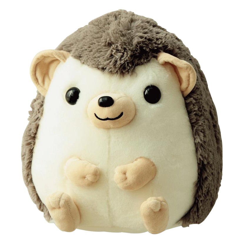 Bobbi oso peluda ronda rodante esférica erizo muñeca de juguete de peluche grande agarrar máquina muñeca al por mayor