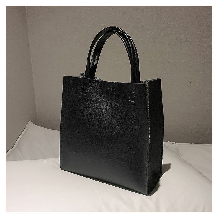 2024 New Bags Korean Version Versatile Commuting Bags Large Capacity Portable Tote Bag Temperament Popular Women’s Bag Vertical Style_voghion.com