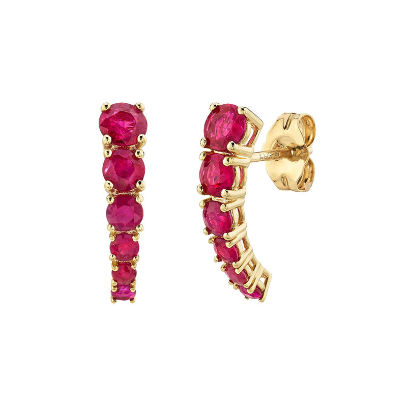 Zircon Inlay Material Drop Earrings, Ear Studs Classification 1 Pair Ins Style Simple Style Leaf Star Flower Copper Plating Inlay Zircon Drop Earrings Ear Studs
