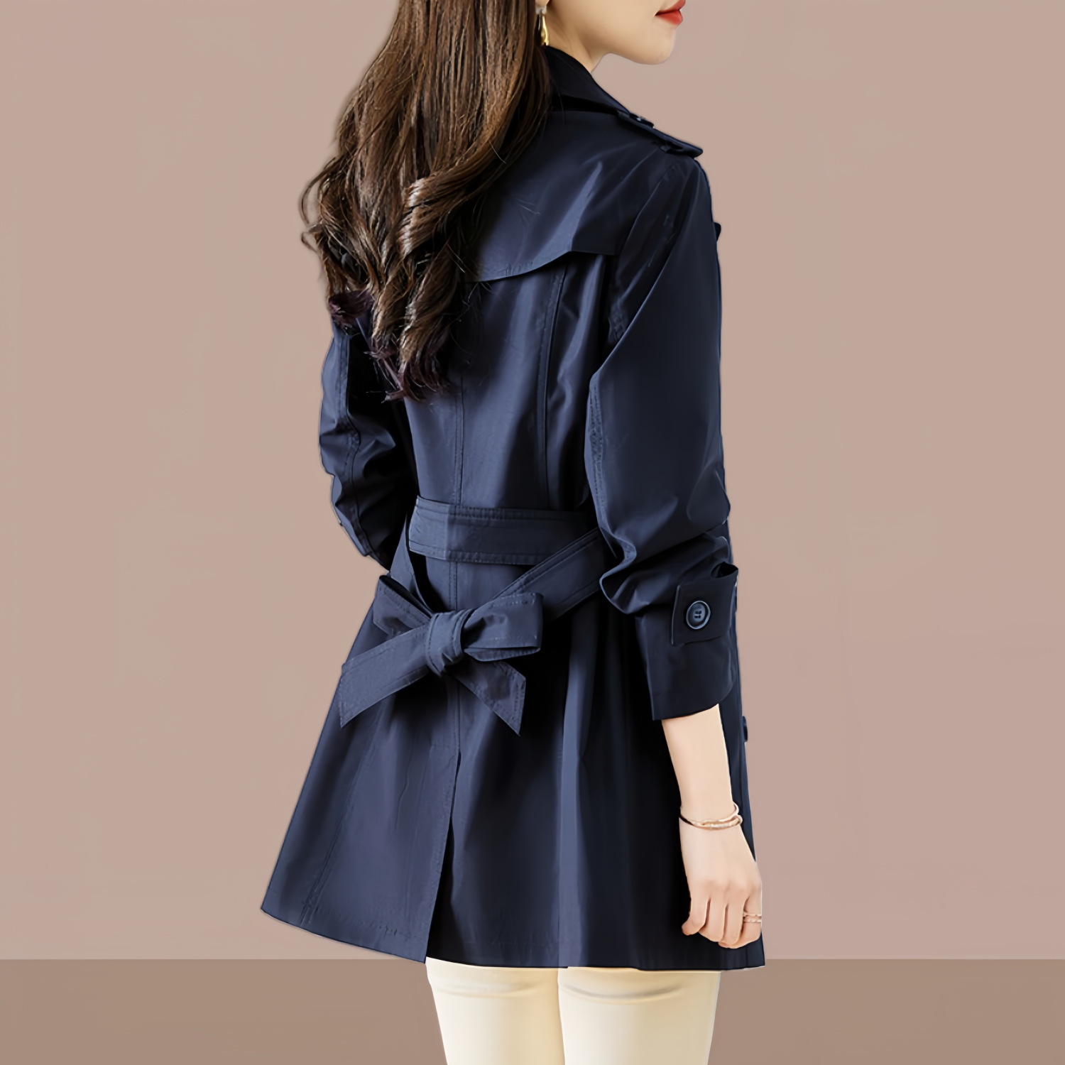 Windbreaker Jacket for Women Spring and Autumn 2025 New Popular Style Petite High-End Super Stylish Short Spring Coat