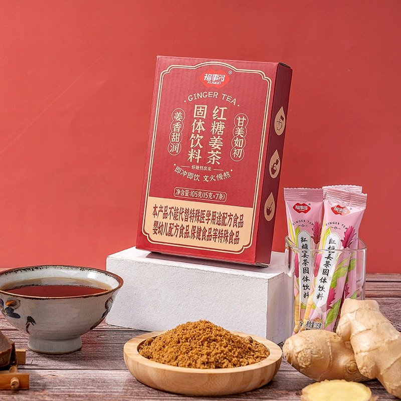 Благословение коричневого сахара имбирный чай 105 г имбирного коричневого сахара воды