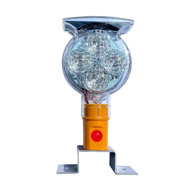 Различные базовые огни 8LED для безопасности дорожного движения Солнечные дорожные дорожные дорожные дорожные дорожные сигнальные огни IP66 водонепроницаемый пылезащитный дорожный конус