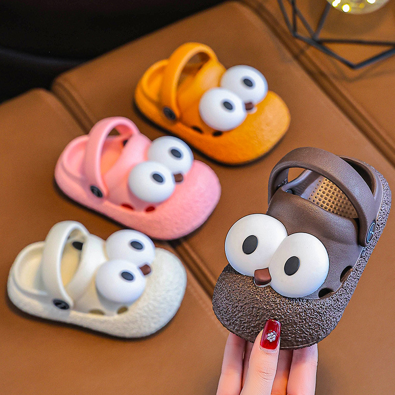 Baby Hole Zapatos de 1 año 3 interior impermeable contra colisiones zapatillas de niños de verano niños niñas zapatos de bebé