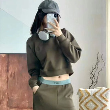 南油十三行爆款女装罗家休闲长袖刺绣套装LOEW百搭显瘦外贸