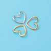Pendant stainless steel heart-shaped heart shaped, accessory, simple and elegant design