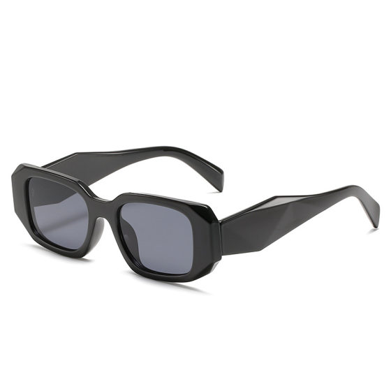 New Cross-border European and American Internet Celebrity Polygon Sunglasses Men's and Women's Fashion Personality Big Brand ins Sunglasses
