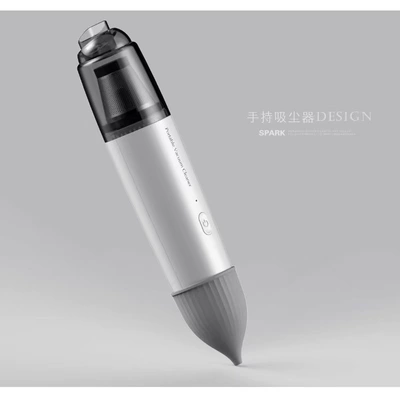 Wireless Charging, High-Power Handheld – Tozsoranlar - small-color-box-rechargeable-model-plastic-mesh-white-air-blowing-head
