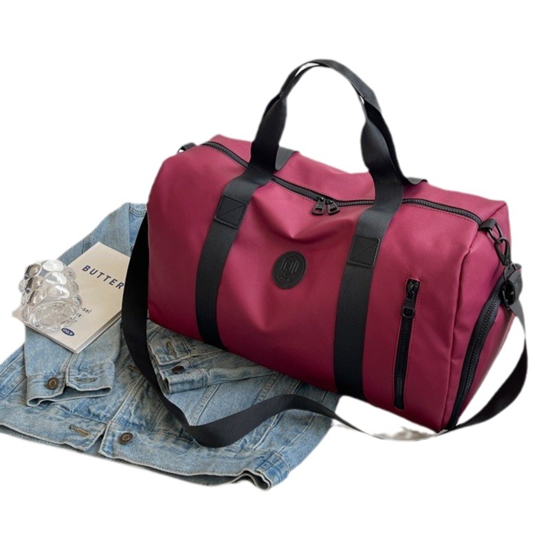Factory large capacity short-distance portable travel bag multi-functional sports fitness bag female wet and dry separation swimming bag wholesale