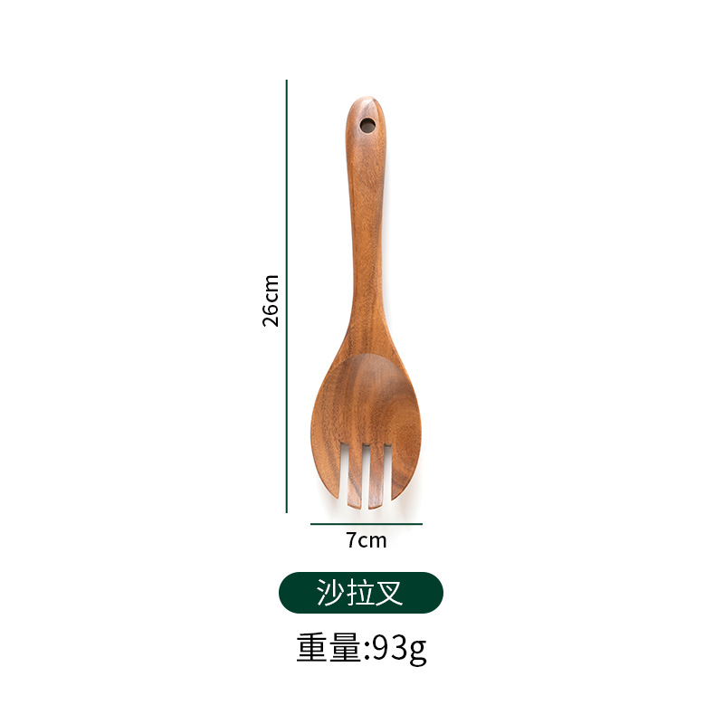 아카시아 샐러드 포크