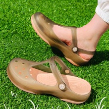 I 38521 EVA TPU Mary Jane Jelly Sandals ����ɳ̲��Ь ��