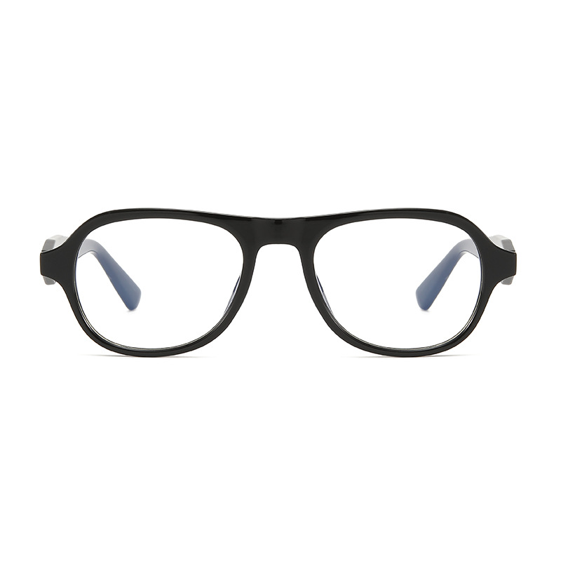 2024 nueva versión coreana del espejo plano simple de alta calidad sin maquillaje moda salvaje retro hombres y mujeres gafas de montura cuadrada