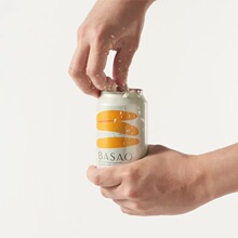 BASAO佰朔 红乌龙康普茶气泡饮发酵茶碳酸饮料310ml罐厦门健身房