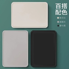 Factory Direct Plastic Plate Hotel Bathroom Tray Restaurant Cooking Tea Tray ABS Plastic Tray Wholesale