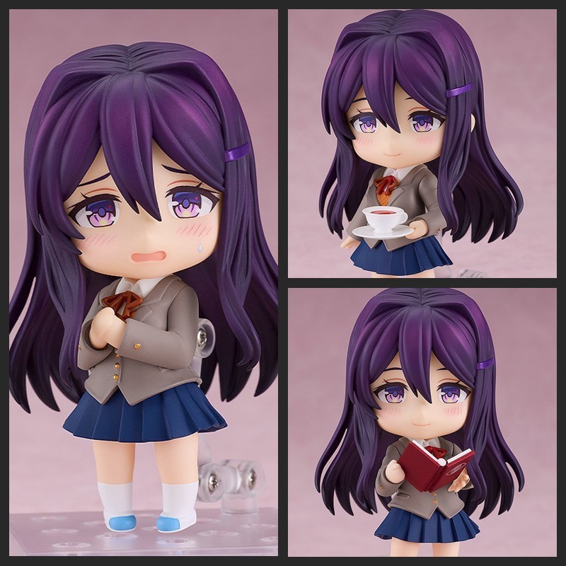 ハートビート文学部 Qバージョン ねんどろいど サシリ・サキ・ユリ・モニカ 可動顔変更フィギュアモデル|undefined