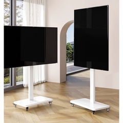 モバイルテレビスタンド床置き式縦型棚通用多ブランド通用生放送家庭会議生放送棚