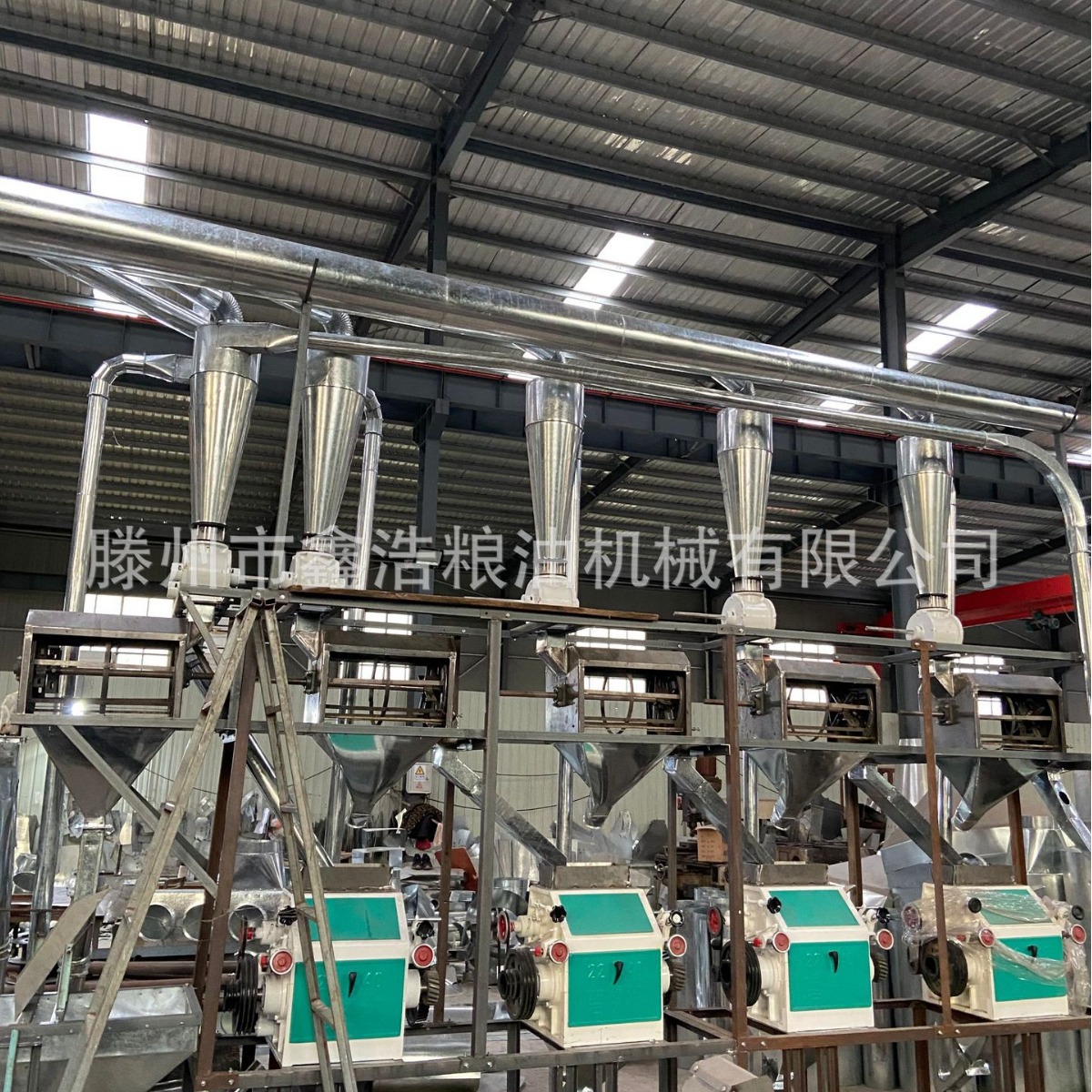 多组小麦面粉机 皮心分离单机成套粮食磨面机