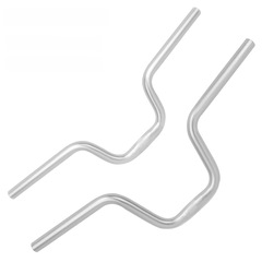 Aluminum LP Litepro butterfly handlebar for small BROMPTON folding bike, butterfly handlebar height U-shaped handlebar