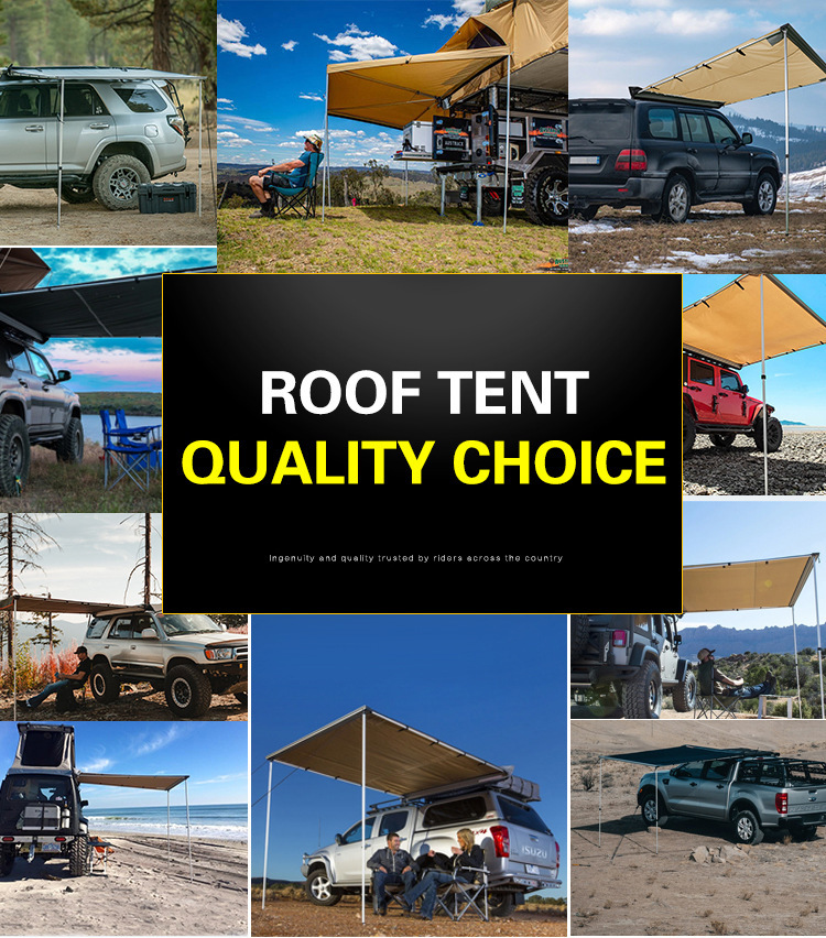 Car Side Canopy Side Tent Car Side Tent Awning Rainproof Camping Equipment Vinyl Outdoor Car Canopy Tent