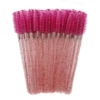 50/pack of crystal pole rose red